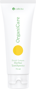 OrganiCare Fresh Lemon Herbal pasta za zube s okusom limuna